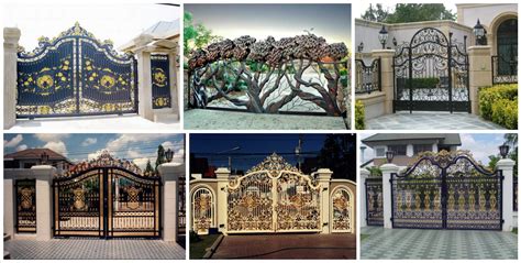 Luxury homes have one in front of the entrance to our house. 12 Modern Gate Design For Elegant Addition In Your Home