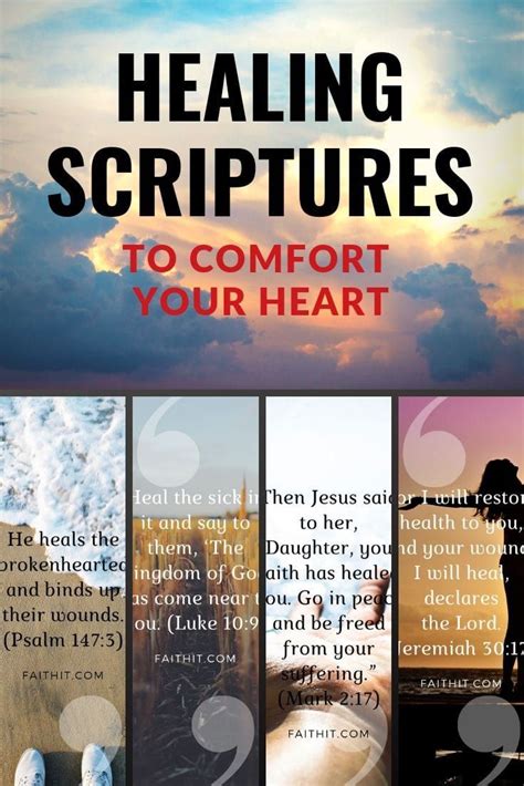 Bible Verses Of Comfort And Healing Unconventional But Totally