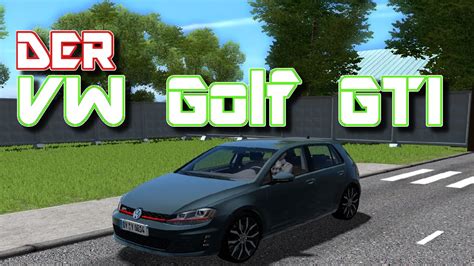 140 Lets Play City Car Driving Der Vw Golf Gti 2014 Neu Youtube