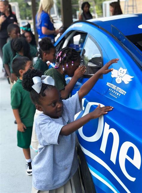 You also have to know about nascar cars, try to get a book like nascar for dummies, if you don't know about the cars. Larson, pit crew members make lasting impact on students ...