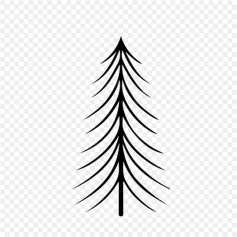 Pine Tree Clipart Black And White