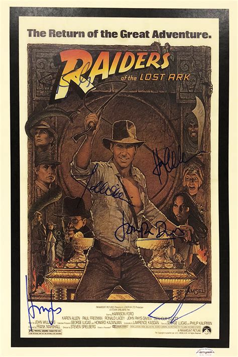 Sold At Auction Indiana Jones Raiders Of The Lost Ark Indiana