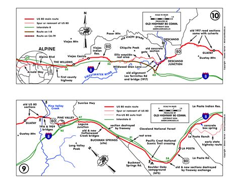 Interstate 80 Map California