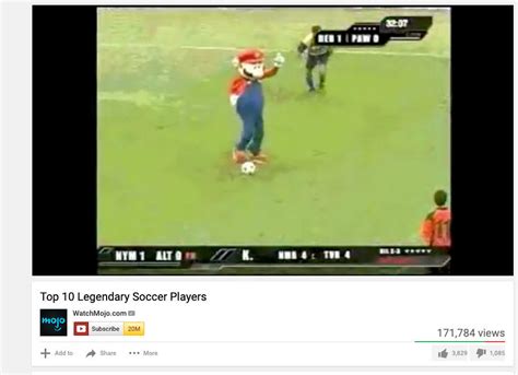 Top 10 Legendary Soccer Players Watchmojo Know Your Meme
