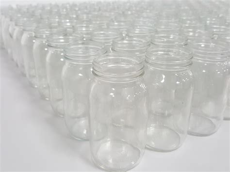 Lot Of 158 Glass Jars Lab Glassware Equipment