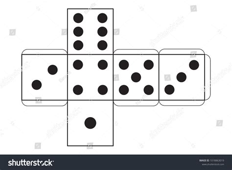 889 Paper Dice Template Images Stock Photos And Vectors Shutterstock