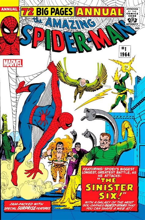 Amazing Spider Man Annual 1 Facsimile Edition Legacy Comics And