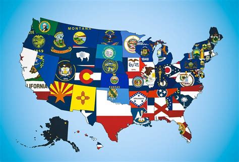 All 50 State Flags Ranked Us States Flags State Flags United