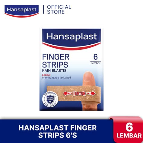 Jual Hansaplast Finger Strips 6s Indonesiashopee Indonesia