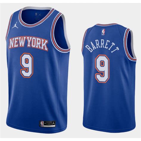 After multiple media outlets teased james' return from a sore ankle, the lakers ruled him out for tuesday night's game against the knicks. New York Knicks Trikot R.J. Barrett 9 2020-2021 Jordan Brand Statement Edition Swingman - Herren