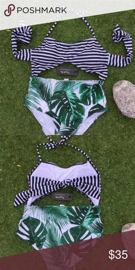 Tempt Me Swimsuit 🏝 B3 Swimsuits Clothes Design High Neck Bikinis