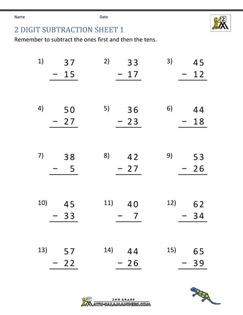 Subtraction With Regrouping Worksheets Free