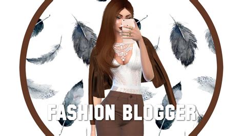 Les Sims 4 Create A Sim Fashion Blogger Cc Liste Youtube