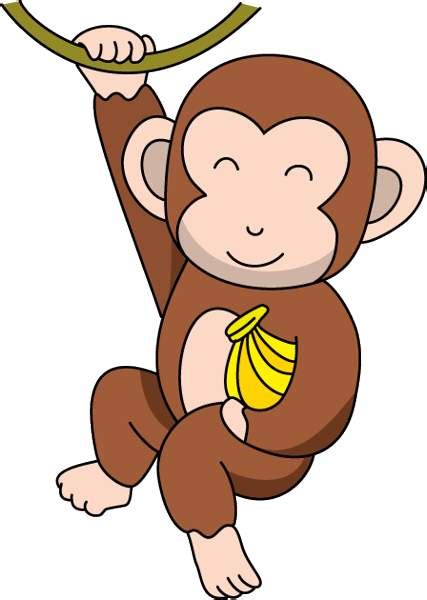 Picture Of Monkey With Banana Clipart Best