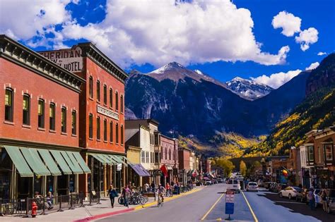 Teluride Colorado Small Towns Usa Cool Places To Visit Places To Travel