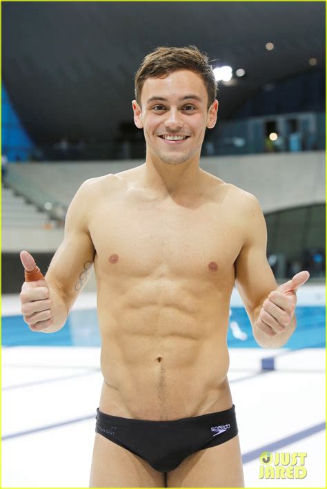 Tom Daley Shows Off Ripped Body After Winning Gold Medal Photo
