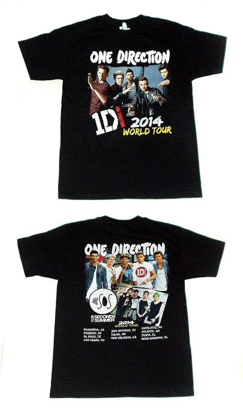 One direction tour 2014 uk. British Irish Pop Boy Band 1D "ONE DIRECTION" 2014 TOUR T ...