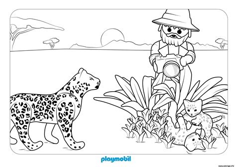 Coloriage Animaux Sauvages 3
