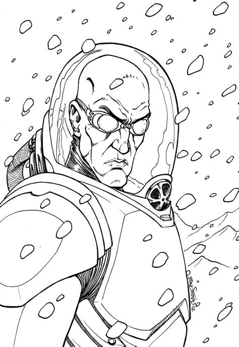 Mr Freeze By Bensteamroller On Deviantart Coloring Library