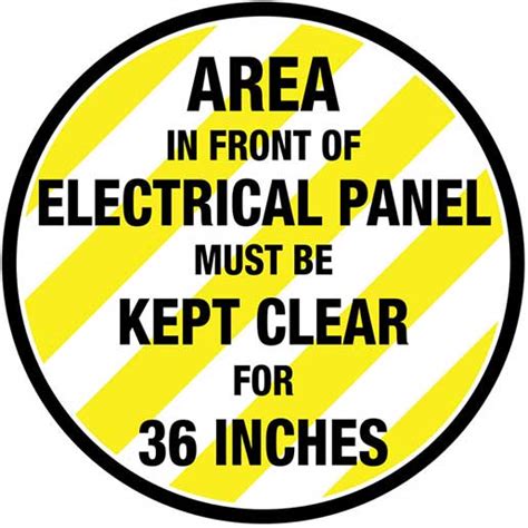 Check spelling or type a new query. Floor Marking for Electrical Panel Compliance
