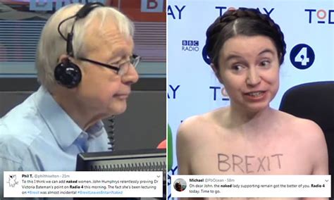 Anti Brexit Cambridge Academic Appears Naked On Bbc Radio S Today