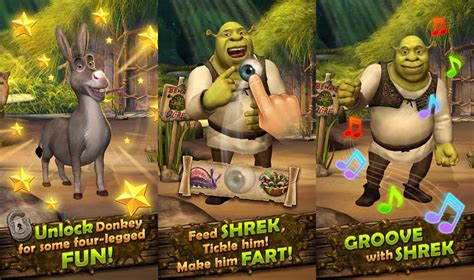 Pocket Shrek My Talking Shrek Android Ios Gameplay Youtube