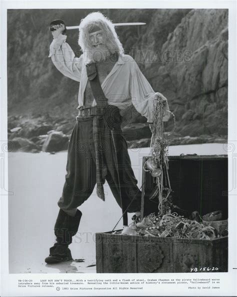 Actors Graham Chapman As Pirate Yellowbeard 1983 Vintage Promo Photo