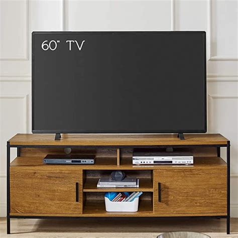 Wide Entertainment Center Tv Media Stand By Caffoz Furniture Designs