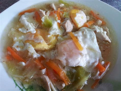 Sup oyong misoa, misalnya, yang dapat kamu bikin untuk sarapan. Diari Wanita Berkerjaya: Resepi Sup Telur - Simple ...