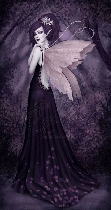 Lilium By Enamorte On Deviantart Dark Fairy Fairy Pictures