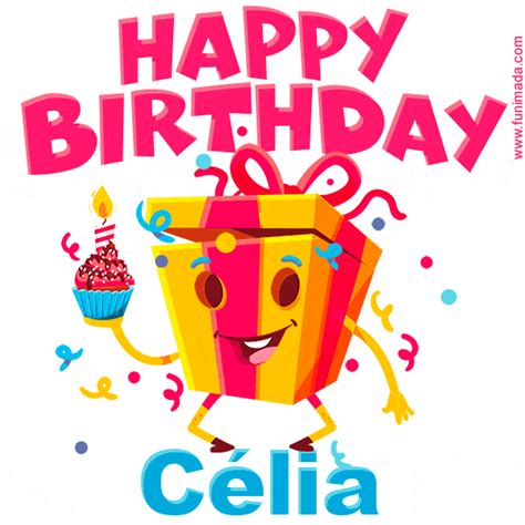 Funny Happy Birthday Célia 