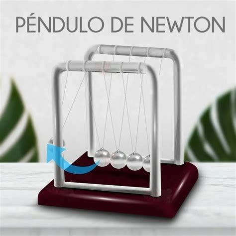 Pendulo De Newton Adorno De Mesaescritorio Grande Meses Sin Intereses
