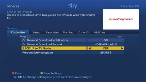 Using The Sky Tv Guide Sky Help