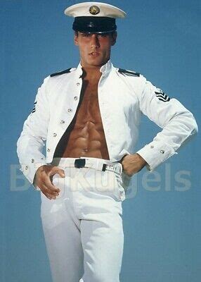 S Vintage Colt Male Nude Chris Ingram Handsome Sailor Uniform