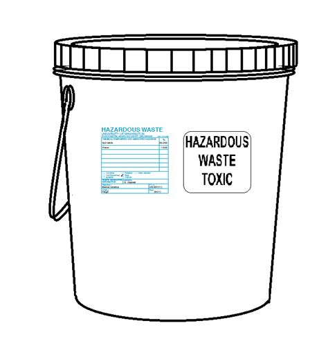 New Hazardous Waste Container Label Requirements EHS