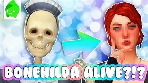 Bonehilda Alive The Sims 4 Paranormal Stuff Youtube