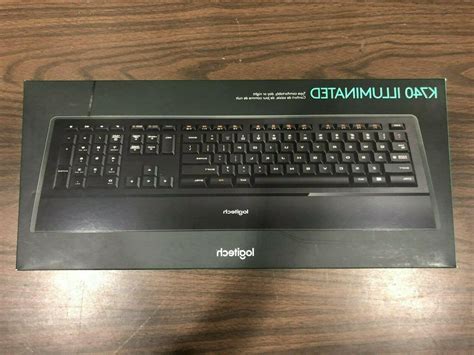 Logitech K740 Illuminated Wired Keyboard