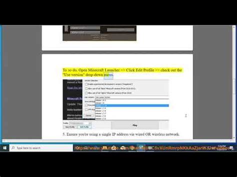 Minecraft server hosting requires extra resources, and in case a pc is not up to par, the performance may suffer. Fix Minecraft LAN Not Working on Windows - YouTube