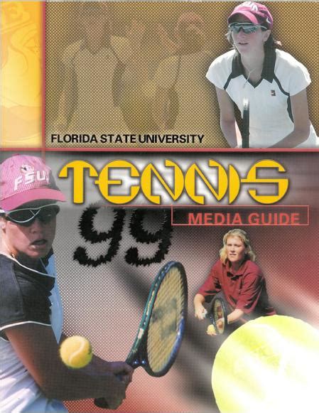 1998 99 Fsu Women S Tennis Media Guide