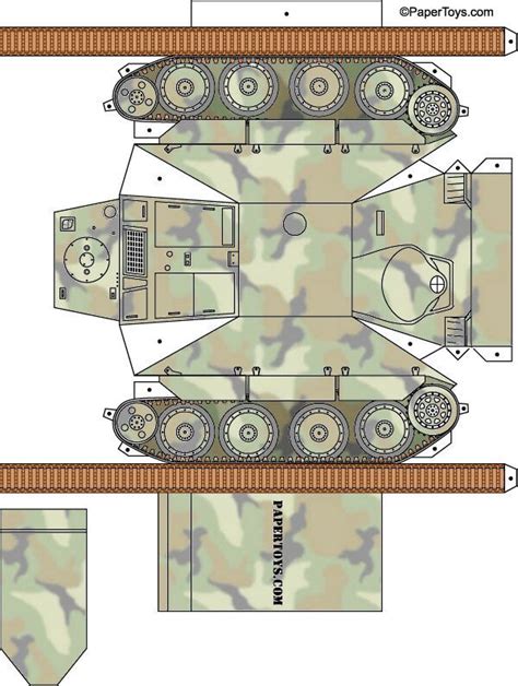 15simple Papercraft Tank Template Jordanamkyleautora