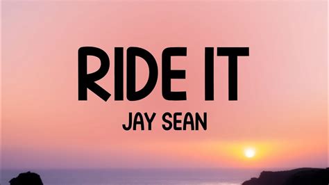 Jay Sean Ride It Hindi Version Lyrics Youtube