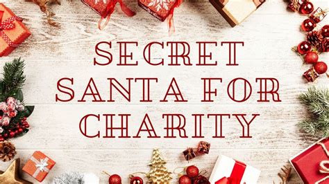 Secret Santa For Charity Youtube Event Youtube