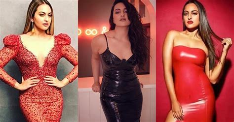 17 Hot Photos Of Sonakshi Sinha In Tight Fit Dresses Flaunting Her Fine
