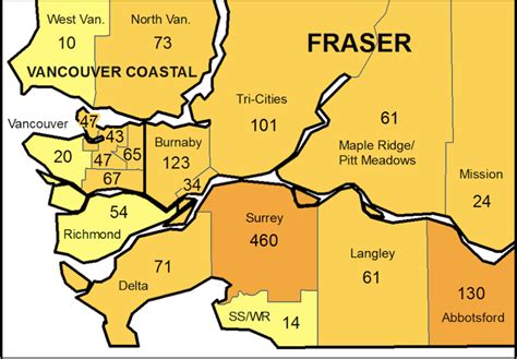 Here Are The Covid 19 Hotspots Are In Metro Vancouver Map New West
