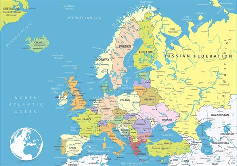 Europe Map Hd Wallpaper