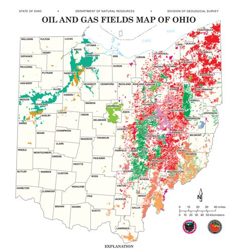 Oil And Gas Field Map Of Ohio A Marketplace Of Ideas