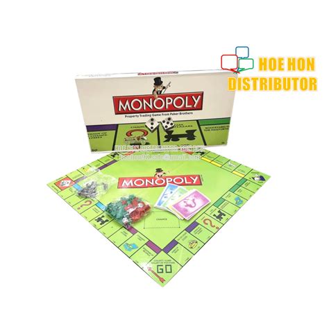 Monopoly Real Estate Property Trading Board Game | Shopee Malaysia