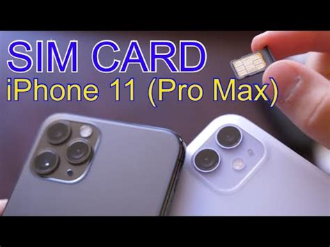 Use this method to remove the sim card from the iphone xs max, iphone 11, iphone 11 pro can i put the sim card in another phone and keep my files? How to Insert SIM Card to iPhone 11 / 11 Pro / 11 Pro Max ...