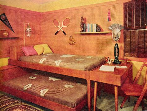 Pin By Nina Cathrine Nergaard On 1950s Bedroom Mid Century Modern