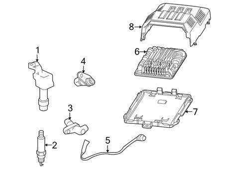Chevrolet Equinox Engine Control Module Bracket. 2.4 LITER ...
